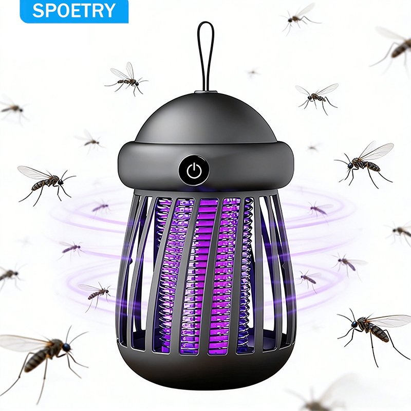 Luminária Anti- Mosquito Repelente Elétrico Lâmpada U.V Armadilha Para Insetos Direto USB