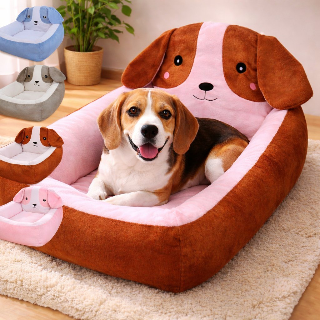 Cama Caminha Pet Para Cachorro E Gato Com Cabeceira P e G Grande Luxo Confortável Retangular Cães