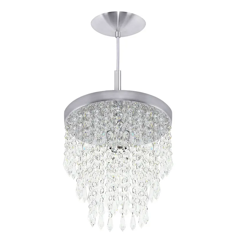 Lustre Pendente De Cristal Acrílico Manucrillic Magnifico