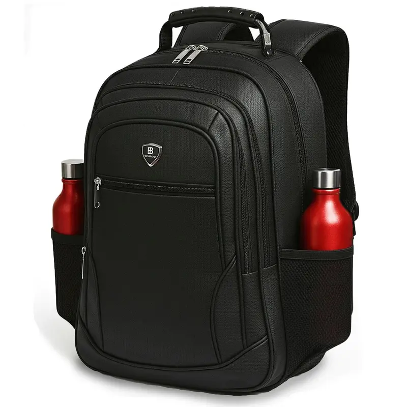 Mochila Masculina Reforçada Faculdade Impermeável Resistente Grande Alça de Aço Forte